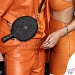 Kylie Jenner e Timothee Chalamet abbinati in arancione Chrome Hearts