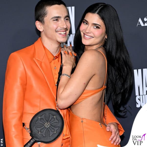 Timothée sfiora le natiche della fidanzata 