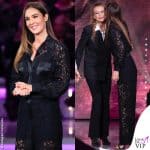 Silvia Toffanin Verissimo tuta Dolce Gabbana 