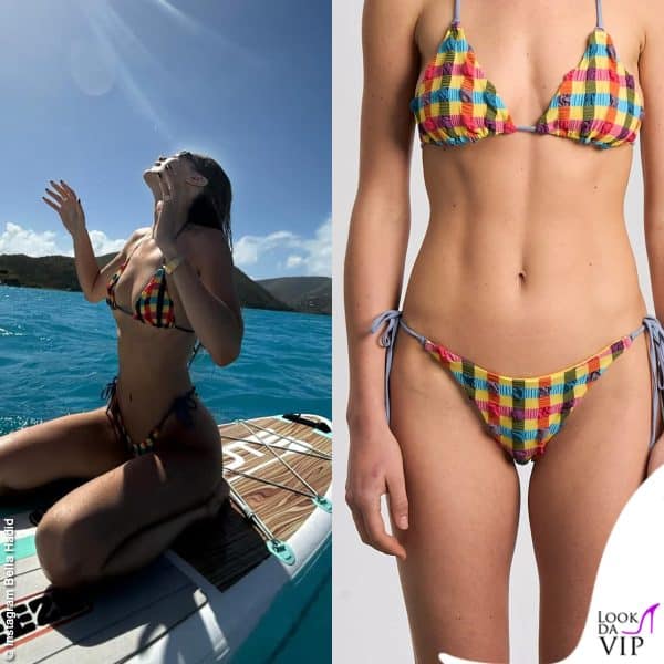 Al sole con un bikini colorato Caro Luna 