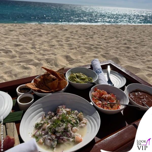 lunch in spiaggia