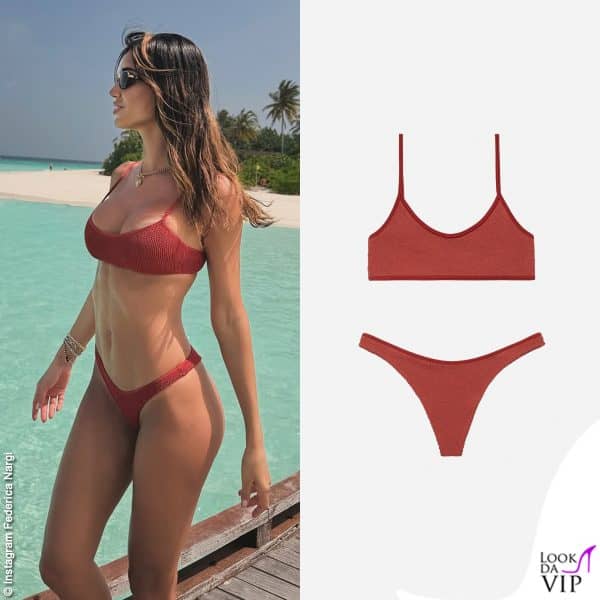 Eccola con un bikini crikle MC2 SaintBarth 