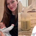 Karlie Kloss Rae Florence allattamento tiralatte