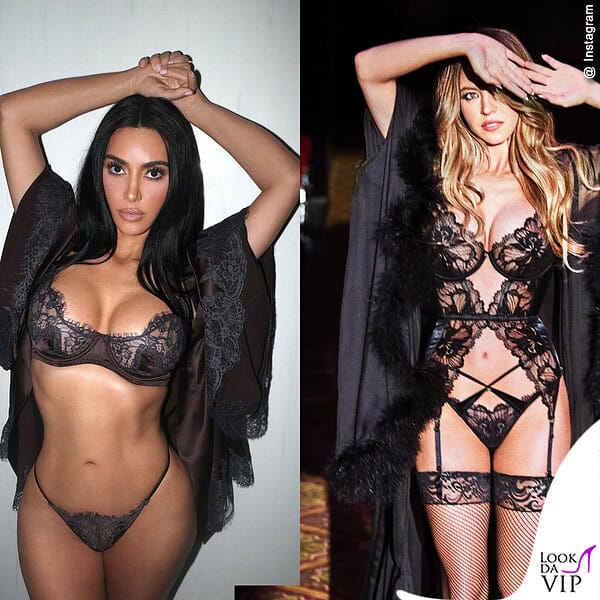 Kim Kardashian contro Sydney Sweeney, è battaglia di mutandine a colpi di lingerie