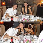 Nicola Anne Peltz Brooklyn Beckham bacio cena