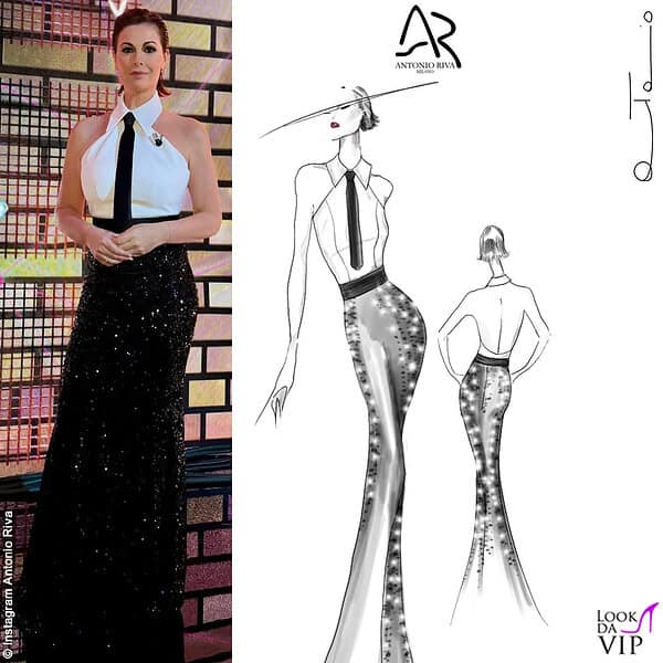 Ecco il look di Vanessa Incontrada per la puntata finale di Zelig 30 