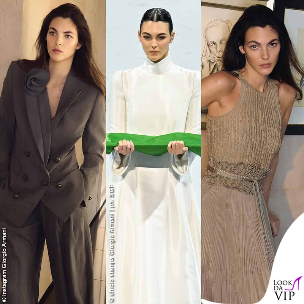 Vittoria Ceretti Olimpiadi Milano Cortina testimonial Giorgio Armani
