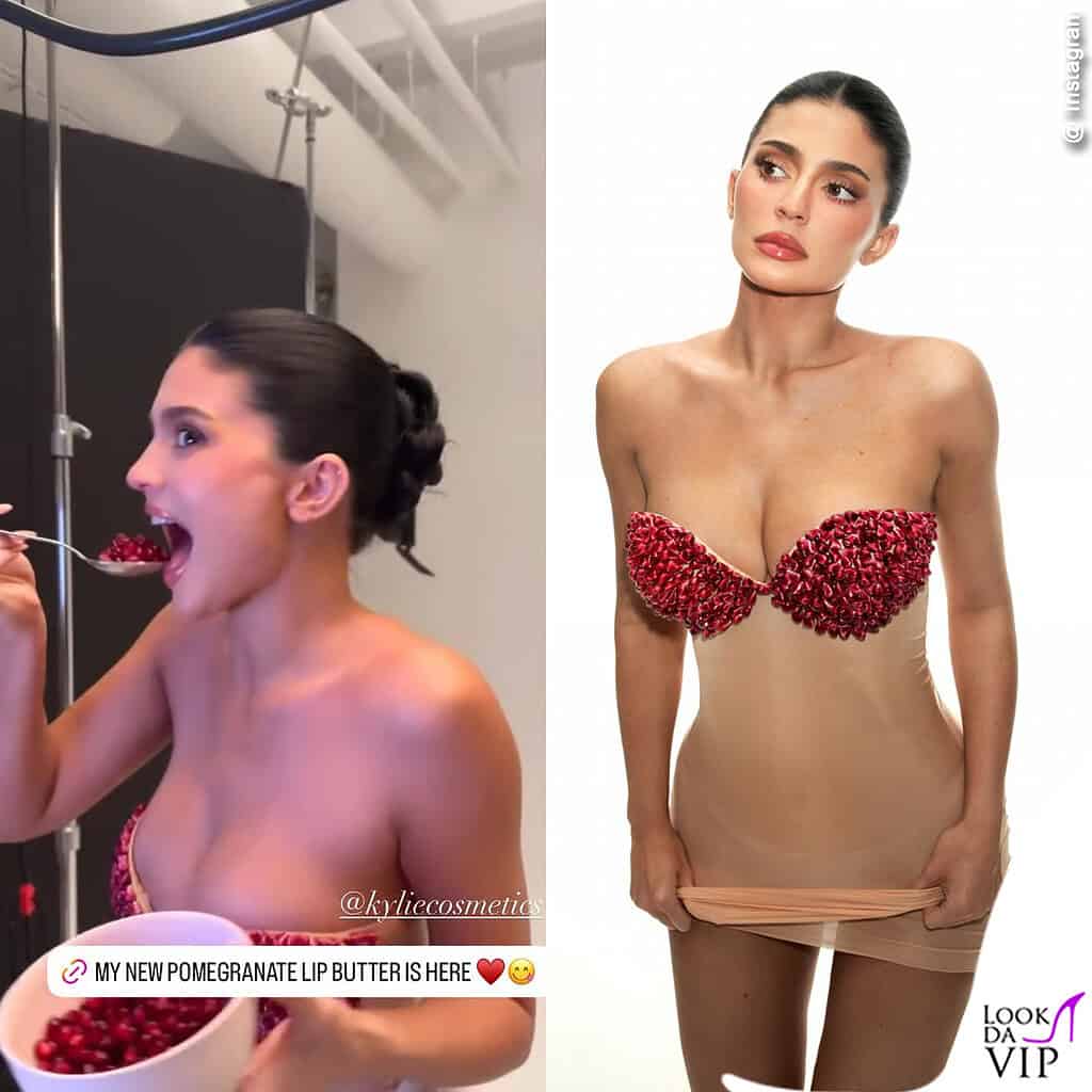 bikini di melograno Kylie Jenner