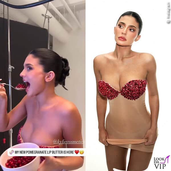 bikini di melograno Kylie Jenner