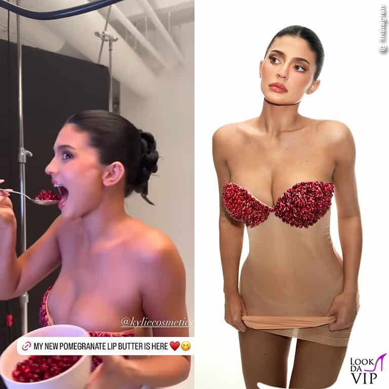 bikini di melograno Kylie Jenner