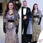 Ballo della Rosa 2026 Rebecca Victoria Romanoff in Roberto Cavalli