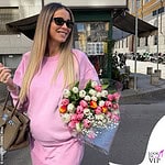 Diletta Leotta pancione tuta Alo borsa Hermes