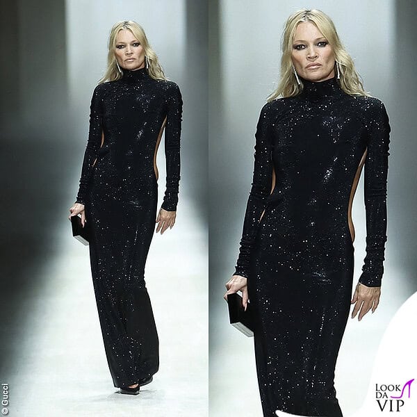 Kate Moss sfila per Gucci FW 26-27 