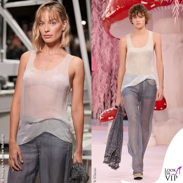 Margot ha indossato un look della Haute Couture Primavera Estate 2026
