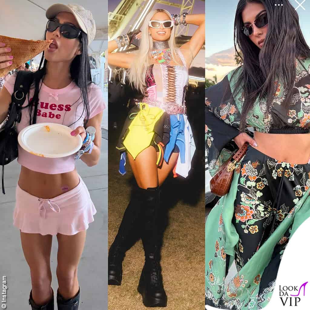 Coachella 2026 Amelia Gray Paris Hilton Elisa Maino