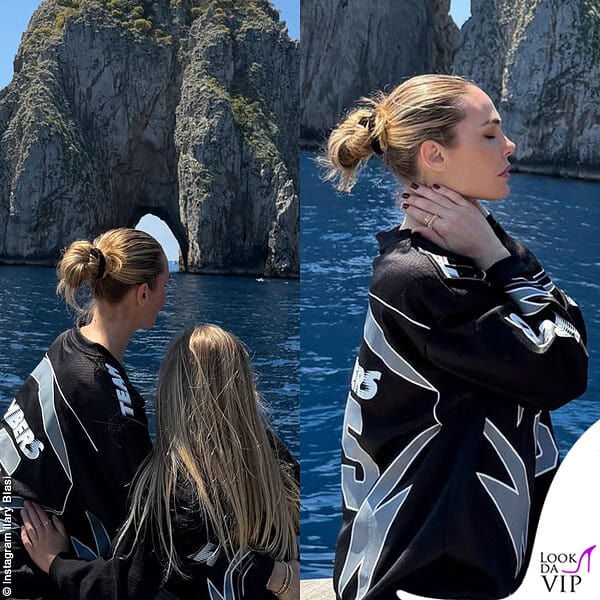 C'è anche Isabel in barca con la Blasi e Muller