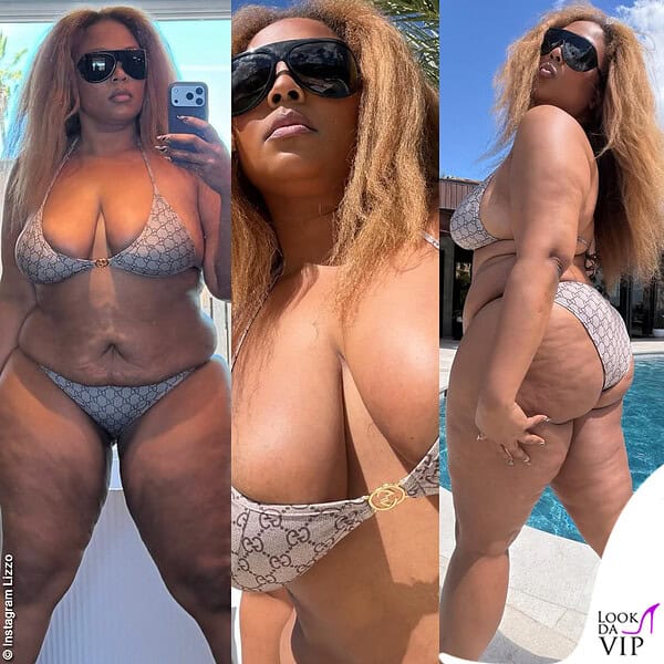 Lizzo bikini Gucci
