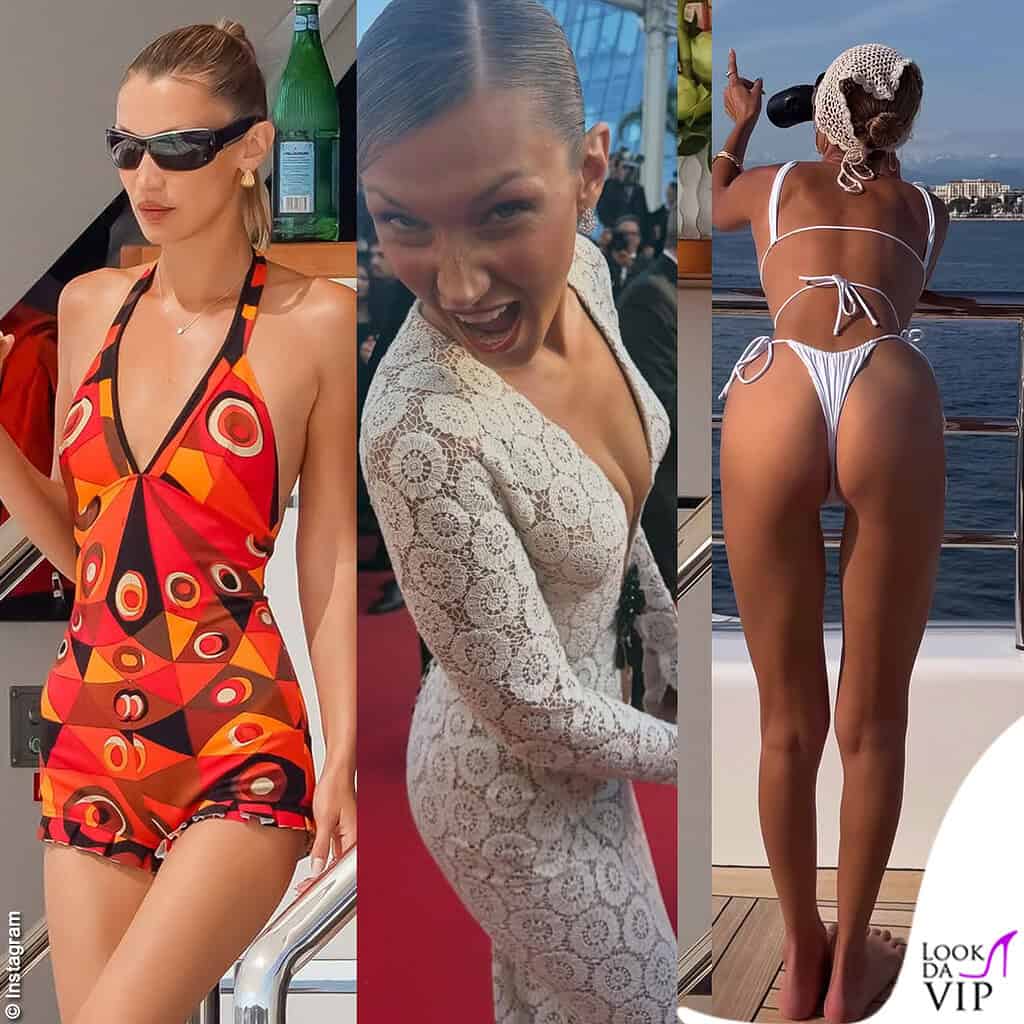 Bella Hadid Cannes 2026 yacht look Pucci Schiaparelli Inda