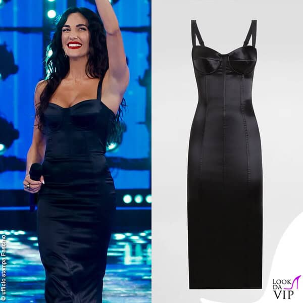 L'abito nero dal taglio classico Dolce&Gabbana 