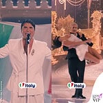 Eurovision 2026 Sal Da Vinci Per Sempre Si abito Duccio Fiorenzano 12 Francesca Tocca Marcello Sacchetta performance