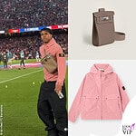 Lamine Yamal Clásico partita Barcellona - Real Madrid giacca Stone Island marsupio Hermes 5