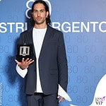 Mahmood Nastri DArgento outfit Prada