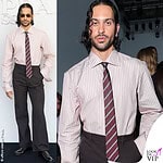 Mahmood sfilata Prada