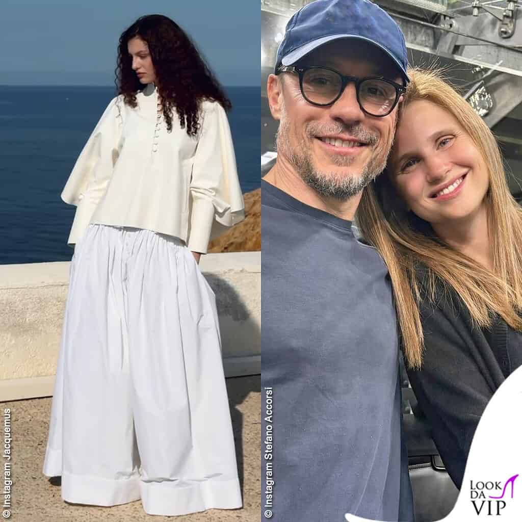 Athena Accorsi alla sfilata Jacquemus | Stefano Accorsi e Bianca Vitali annunciano la gravidanza