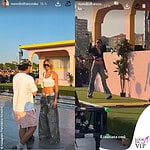 Elodie concerto Bad Bunny top Cavalli Franceska Nuredini top Dsquared2