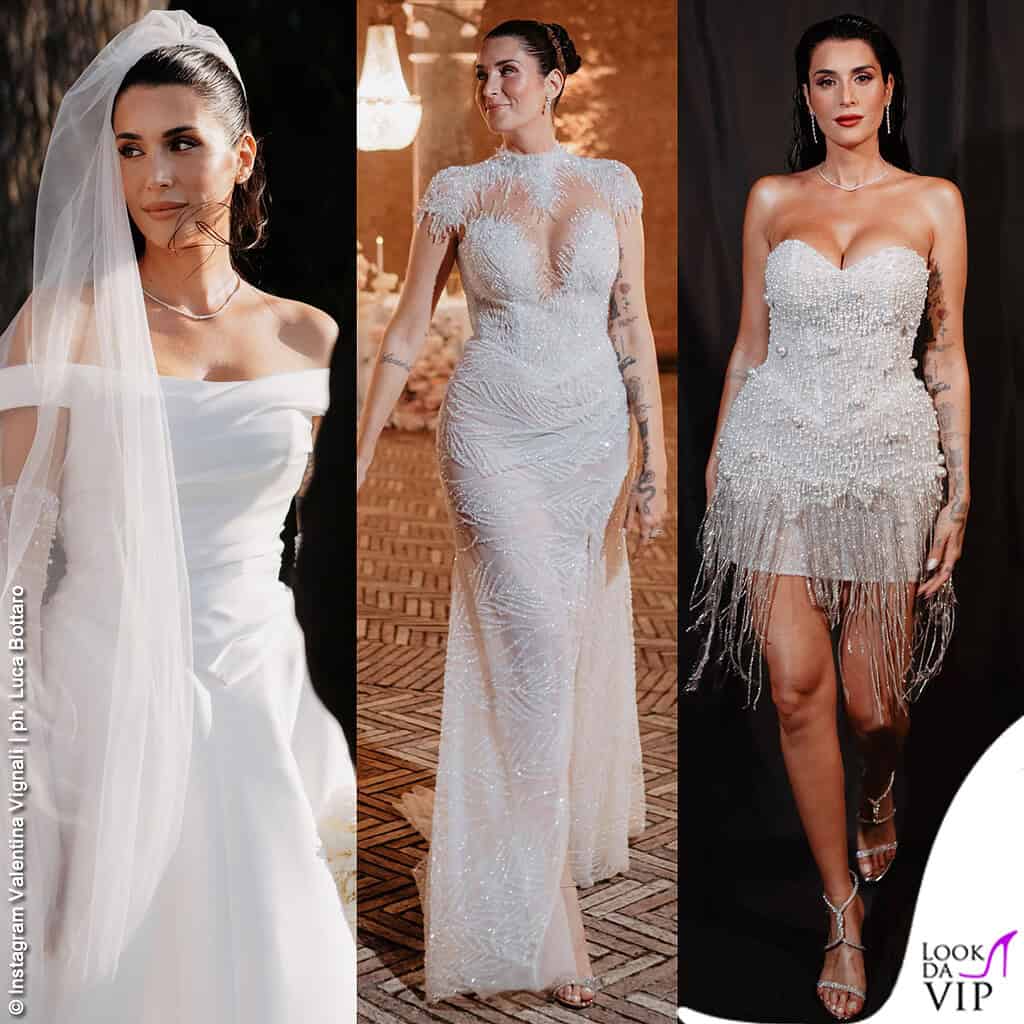 Matrimonio Valentina Vignali Fabio Stefanini abiti da sposa Maison Signore