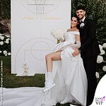 Matrimonio Valentina Vignali Fabio Stefanini abito da sposa Maison Signore