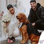 Valentina Vignali Fabio Stefanini matrimonio civile look Hinnominate sneakers Nike