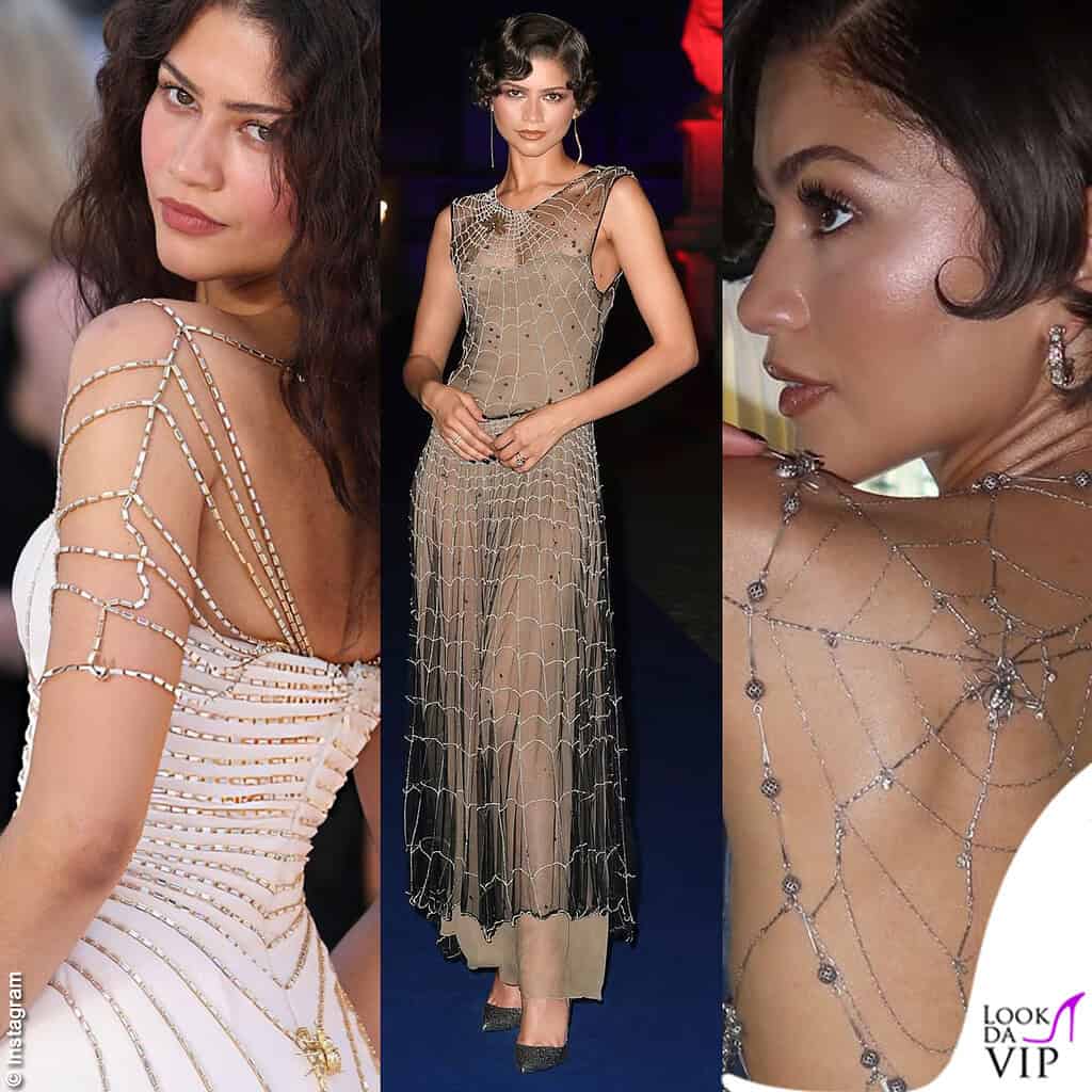 Zendaya Spider Couture Ralph Armani Galliano