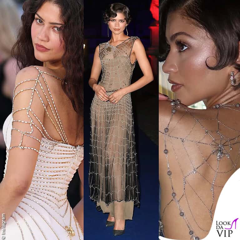 Zendaya Spider Couture Ralph Armani Galliano