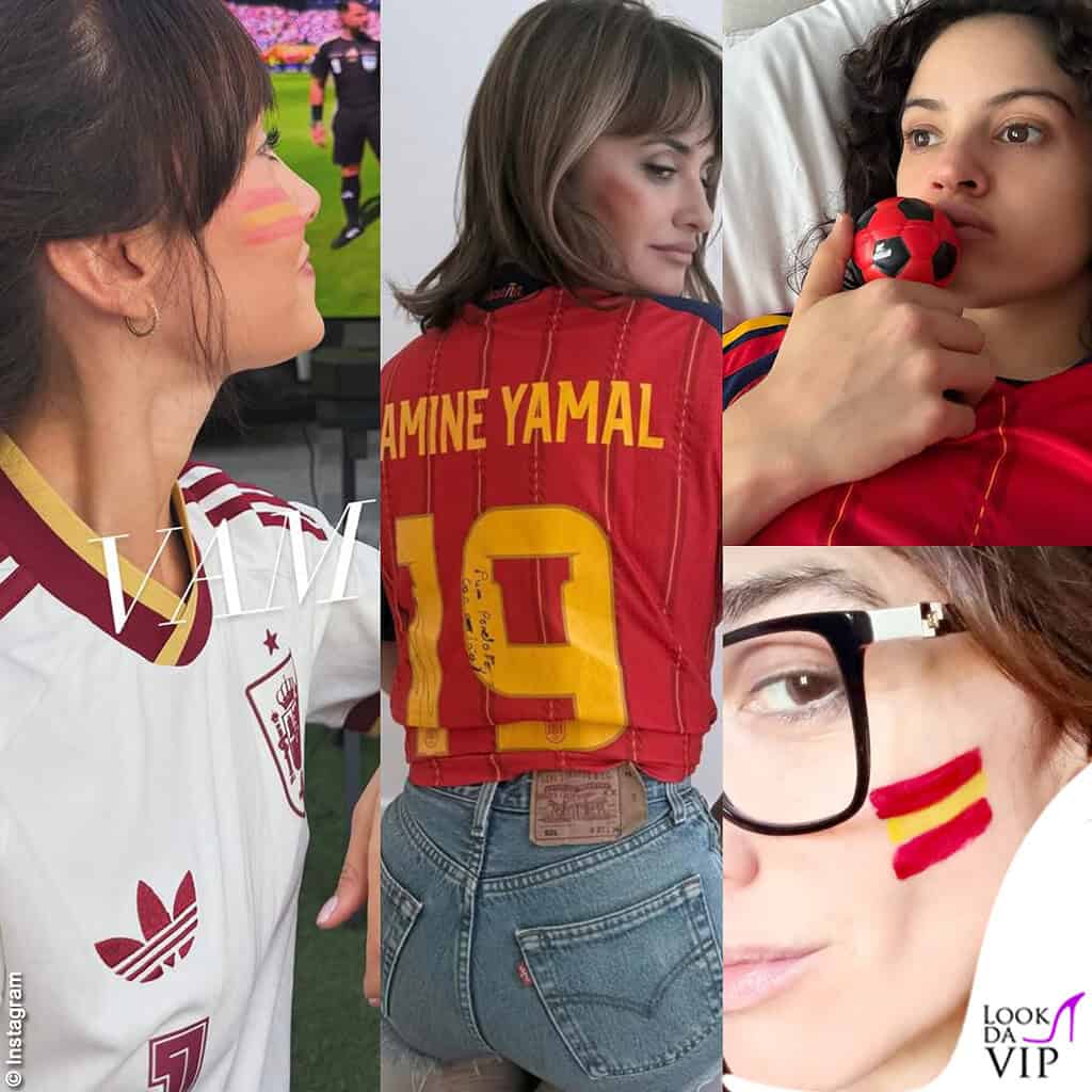 trend vip tifo Spagna Mondiali Aitana Penelope Cruz Rosalia Paz Vega