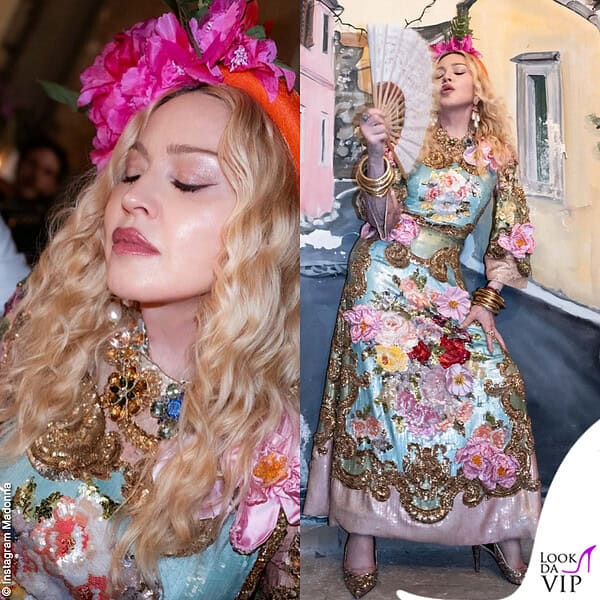 Si tratta di un outfit Dolce&Gabbana Alta Moda