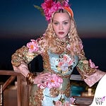 Madonna compleanno Corfu look Dolce Gabbana