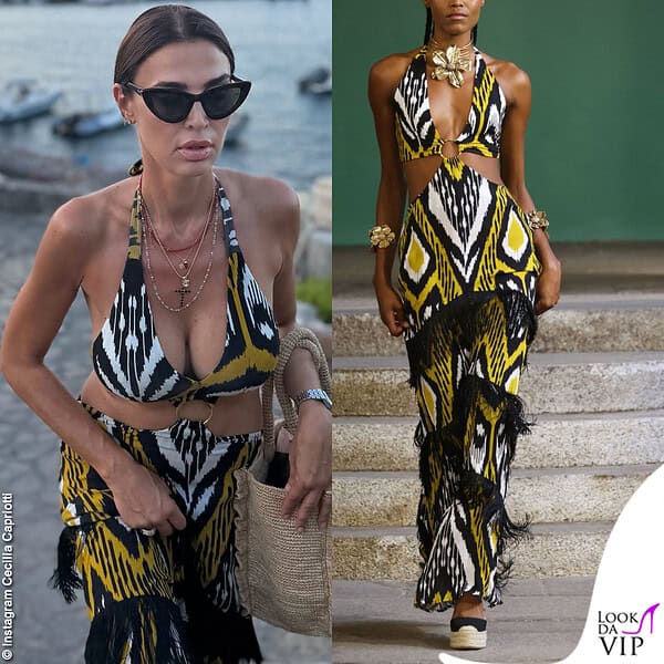 Cecilia Capriotti con le fantasie Miss Bikini 