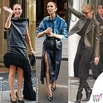 Celine Dion Parigi look Loewe Givenchy Tom Ford
