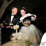 Matrimonio Ilary Blasi Bastian Mullier abito da sposa Ermanno Scervino