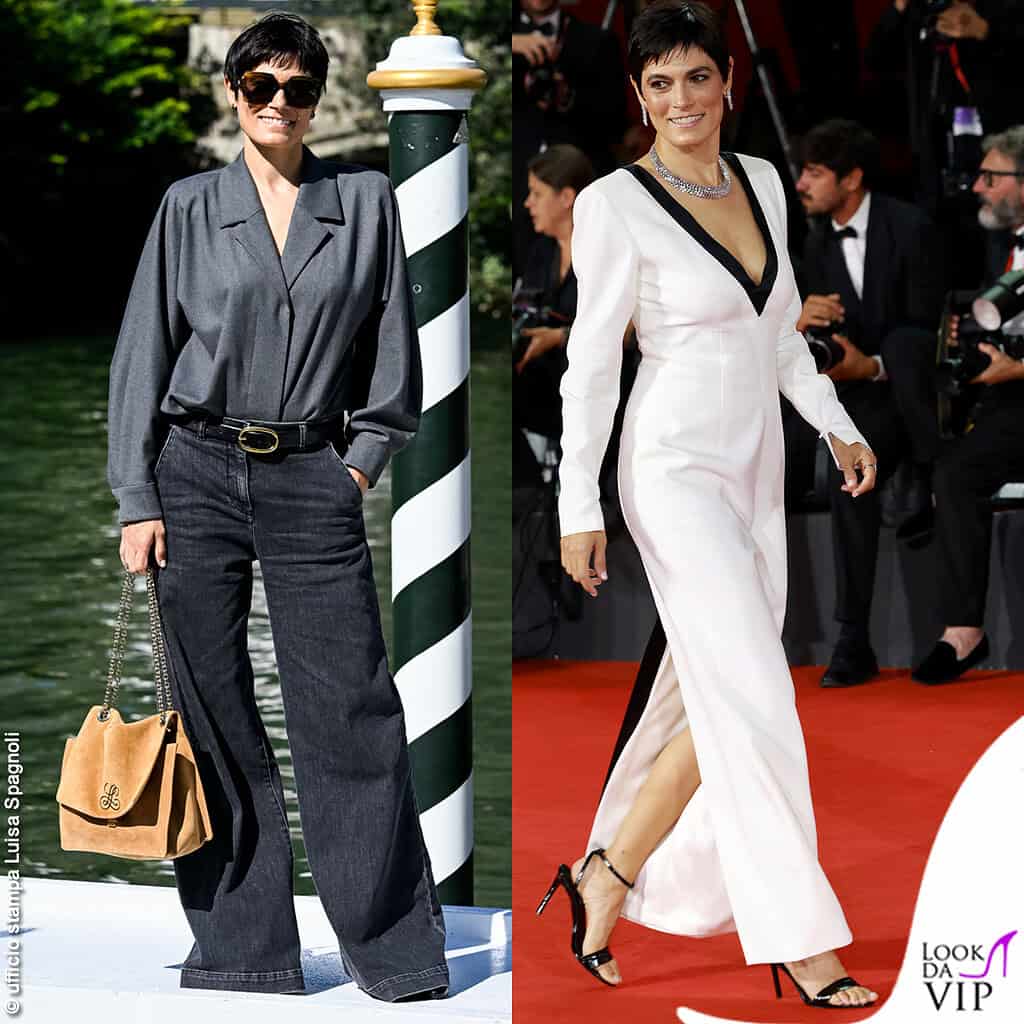 Valeria Solarino Venezia 83 outfit Luisa Spagnoli