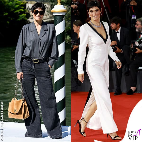 Valeria Solarino Venezia 83 outfit Luisa Spagnoli
