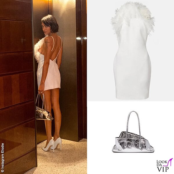Elodie indossa un outfit The Attico 