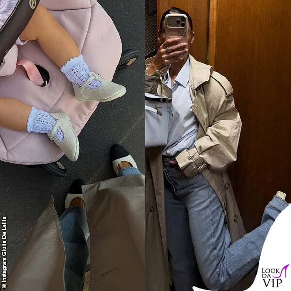 Ai piedi di Priscilla ballerine Gucci per Giulia De Lellis slingback Chanel