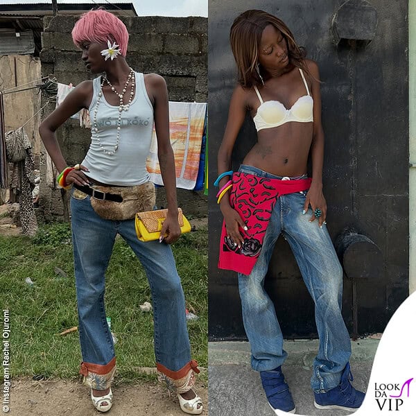 Rachel Ojuromi sui social: con lo styling di Debby Fasingha una serie di look contemporanei e cattura sguardi